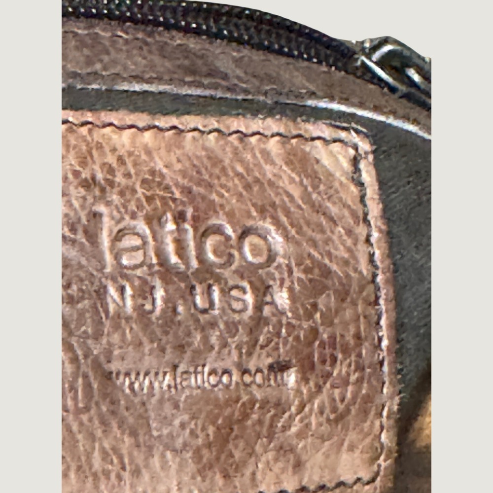 Latico Cleo Crossbody Cognac Leather Bag Studded Flap Details - Picture 6 of 8